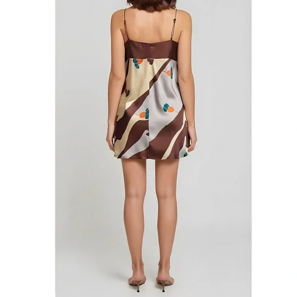 FAITHFULL THE BRAND Phylis Mini Dress, Mandraki Floral, XS/US2 - Picture 3 of 10